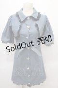 Swankiss / RS girlyデニムワンピース  ブルー Y-24-08-13-165-CA-OP-AS-ZT194