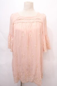 axes femme / チュニック M ピンク Y-24-08-13-166-AX-OP-SZ-ZT126