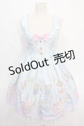 Angelic Pretty / Magic Princessラウンドジャンパースカート - サックス Y-24-08-22-045-AP-OP-SZ-ZY