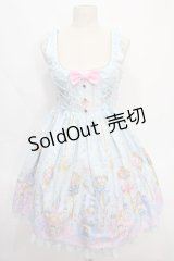 Angelic Pretty / Magic Princessラウンドジャンパースカート - サックス Y-24-08-22-045-AP-OP-SZ-ZY