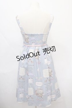 画像2: axes femme kawaii / 10thアニバーサリージャンパースカート M サックス Y-24-08-22-079-AX-OP-SZ-OS