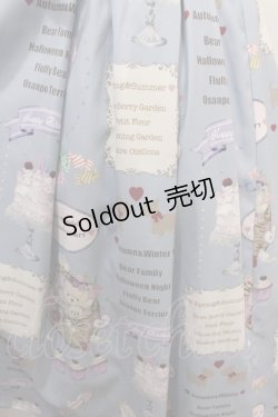 画像3: axes femme kawaii / 10thアニバーサリージャンパースカート M サックス Y-24-08-22-079-AX-OP-SZ-OS