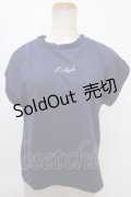axes femme / 接触冷感ラメ刺繍Ｔシャツ F コン Y-24-08-28-029-AX-TS-SZ-ZT368