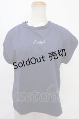 axes femme / 接触冷感ラメ刺繍Ｔシャツ F コン Y-24-08-28-029-AX-TS-SZ-ZT368