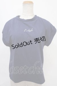 axes femme / 接触冷感ラメ刺繍Ｔシャツ F コン Y-24-08-28-029-AX-TS-SZ-ZT368