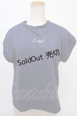 画像1: axes femme / 接触冷感ラメ刺繍Ｔシャツ F コン Y-24-08-28-029-AX-TS-SZ-ZT368