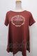 画像1: axes femme / AラインTシャツ M 茶 Y-24-09-02-036-AX-TS-SZ-ZT427 (1)