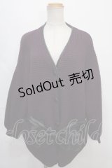 axes femme / ディズニーヴィランズ/カーディガン M パープル Y-24-09-02-043-AX-TO-SZ-ZT228
