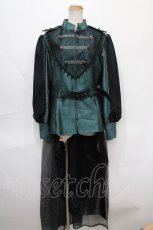 画像1: ALICE and the PIRATES / 森の不思議な案内人　トレーン付きジャケット  グリーン Y-24-09-05-131-PA-JA-SZ-ZS (1)