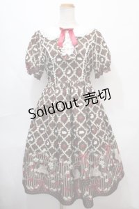 axes femme kawaii / ベリーフィールズワンピース M ブラウン Y-24-09-12-114-AX-OP-SZ-OS