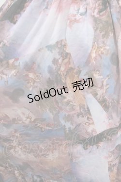 画像3: 【SALE】axes femme Nostalgic / 天使柄シャーリングワンピース F ラベンダー Y-24-09-15-072-LO-OP-SZ-ZT164