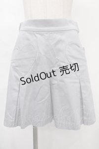 MILK / ハートポケットキュロット  アイスブルー Y-24-09-15-108-ML-PA-SZ-ZT354