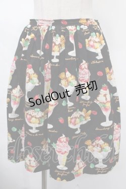 画像1: Jane Marple / Sweet & Coolのスカート M 黒 Y-24-09-15-128-JM-SK-SZ-ZT406
