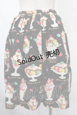 画像2: Jane Marple / Sweet & Coolのスカート M 黒 Y-24-09-15-128-JM-SK-SZ-ZT406