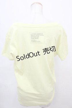 画像2: RNA / PUNK プリントTシャツ  イエロー Y-24-09-21-047-PU-TS-SZ-ZT404