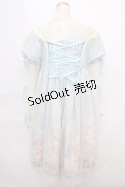 画像2: This Time / My First Love ワンピース  サックス Y-24-09-28-095-LO-OP-SZ-ZT350