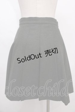 画像2: Jane Marple / ウールの巻きプリーツスカート M ダークグリーン Y-24-09-28-100-JM-SK-SZ-ZI