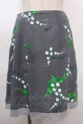 MILK / LilyBellスカート  グレー Y-24-09-28-101-ML-SK-SZ-OS