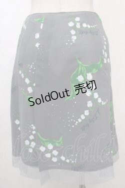 画像2: MILK / LilyBellスカート  グレー Y-24-09-28-101-ML-SK-SZ-ZT310