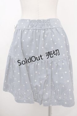 画像2: MILK / Humming dotスカート  ブルー Y-24-09-28-111-ML-SK-SZ-ZT338