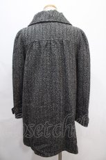 画像2: 【SALE】axes femme / ノーカラーコート M グレー Y-24-10-08-110-AX-CO-SZ-ZTC007 (2)