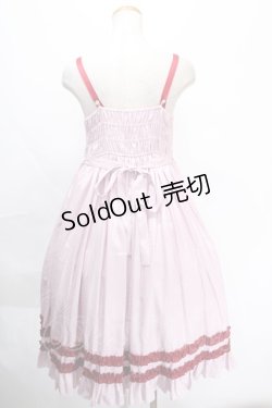 画像2: Cute.Q / Jenny's dresserジャンパースカート M ピンク Y-24-10-13-059-EL-OP-SZ-ZI