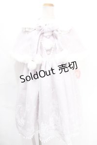 To Alice / 雪の結晶ケープ&ジャンパースカートセットアップ M ラベンダー Y-24-10-13-086-LO-OP-SZ-ZT-C059
