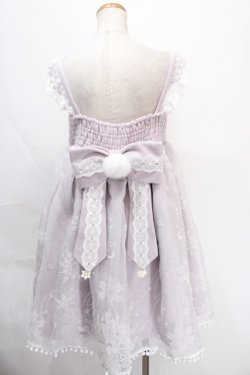 画像4: To Alice / 雪の結晶ケープ&ジャンパースカートセットアップ M ラベンダー Y-24-10-13-086-LO-OP-SZ-ZT-C059