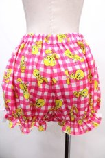 画像2: 【SALE】Nile Perch / Tweety コラボレーション かぼちゃパンツ  ピンク Y-24-10-13-132-LO-PA-SZ-ZT142 (2)