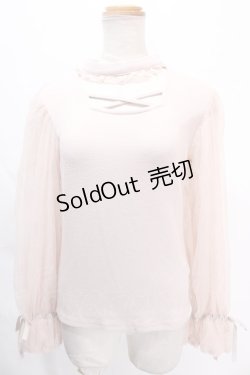 画像1: Rojita / フロントスクエアーカットアウト M ピンク Y-24-10-13-047-LO-TO-SZ-ZT275