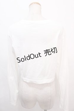 画像2: 【SALE】MILK / MILKショート L.S Tee  白 Y-24-10-19-140-ML-TO-SZ-ZT466