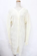 画像1: 【SALE】LIZ LISA / ロングフード付き カーディガン 0 アイボリー Y-24-10-21-067-LO-TO-SZ-ZT270 (1)