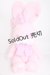 Angelic Pretty / Cuteリリカルバニーぬいぐるみリュック【お茶会限定】  ピンク Y-24-10-25-059-AP-BG-SZ-ZY