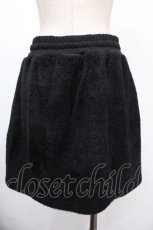 画像2: 【SALE】axes femme POETIQUE / モールニット風ミニスカート M 黒 Y-24-10-31-175-AX-SK-SZ-ZT396 (2)