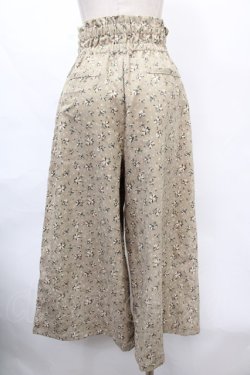 画像2: axes femme / 花プリントコーデュロイパンツ M グリーン Y-24-10-31-200-AX-PA-SZ-ZI