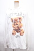 MILKBOY / NEVER SAY NEVERパーカー XL ホワイト Y-24-11-06-072-MB-TO-SZ-ZT254