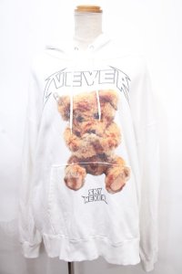 MILKBOY / NEVER SAY NEVERパーカー XL ホワイト Y-24-11-06-072-MB-TO-SZ-ZT254