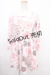 MILK / DONUTカットワンピース  ストロベリー Y-24-11-06-074-ML-OP-SZ-ZY