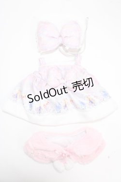 画像1: Angelic Pretty / Fairy Seasonディズニープリンセス ユニベアシティぬいぐるみ専用コスチューム  ピンク Y-24-11-06-016-AP-ZA-SZ-ZY