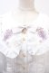 画像3: Amavel / Magical Cosmic Cosmeticフリルブラウス  オフ×ラベンダー Y-24-11-09-007-CA-BL-SZ-ZS (3)