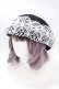 画像1: m petit by misako / TT*AMレースBベレー  黒 Y-24-11-12-006-LO-AC-SZ-ZT-K009 (1)
