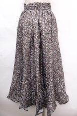 画像2: 【SALE】axes femme / 小花柄マーメイドスカート M 黒 Y-24-11-12-096-AX-SK-SZ-ZT276 (2)