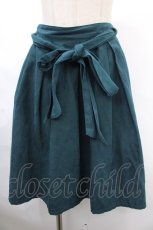 画像1: 【SALE】an another angelus / スエード風シンプルスカート F グリーン Y-24-11-13-064-CA-SK-SZ-ZT108 (1)