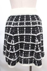 画像2: 【SALE】MA*RS / ツイードスカート  黒 Y-24-11-13-097-EL-SK-SZ-ZT193 (2)