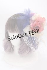 Angelic Pretty / Classic Rose Dollカチューシャ  ネイビー Y-24-11-18-076-AP-AC-SZ-ZY