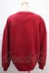 画像2: merry jenny / bear embroideryトレーナー F レッド Y-24-11-18-110-LO-TO-SZ-ZT285 (2)