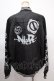 画像2: NieR Clothing / プリント入ブルゾン  黒 Y-24-11-18-134-PU-JA-SZ-ZT315 (2)