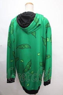 画像2: NieR Clothing / 枝豆ZIPパーカー  グリーン Y-24-11-18-138-PU-TO-SZ-ZI