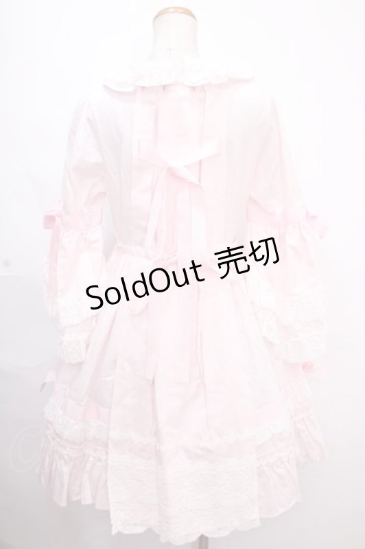 画像2: BABY,THE STARS SHINE BRIGHT / ローブ・ア・ラ・フランセーズワンピース&ヘッドドレス  ピンク Y-24-11-18-177-BA-OP-SZ-ZY (2)