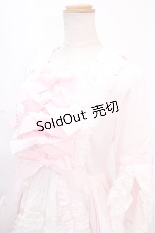 画像3: BABY,THE STARS SHINE BRIGHT / ローブ・ア・ラ・フランセーズワンピース&ヘッドドレス  ピンク Y-24-11-18-177-BA-OP-SZ-ZY (3)